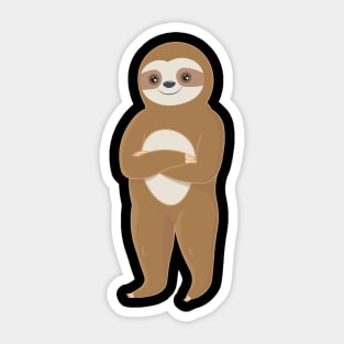 Most energetic sloth in the world Sticker